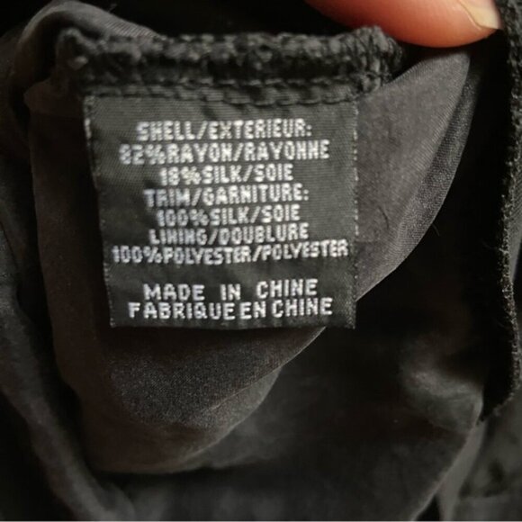 Theory silk rayon 1/2 button tunic pleated dress top Sz 2 - Picture 6 of 9